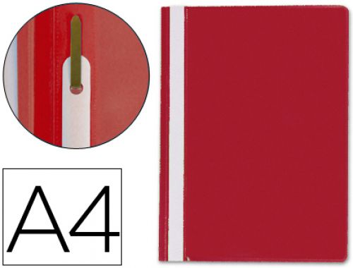 Bolsa dossier q-connect fastener em plastico din a4 vermelho , Q-connect , 32703 , 5705831014558